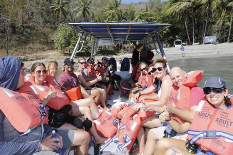 Taxi Boat from Jaco to Montezuma Costa Rica